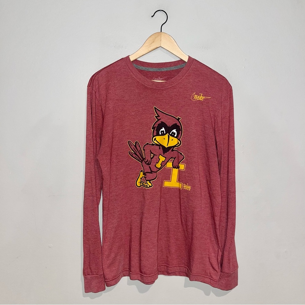 Nike Iowa State Long Sleeve T-Shirt Sz M